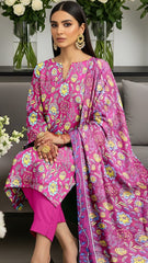 Orient Printed Lawn 3pc