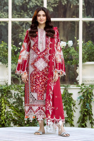 New Embroidery beautiful Artical Lawn 3pc
