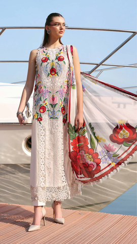 Royal Embroidery Lawn 3pc