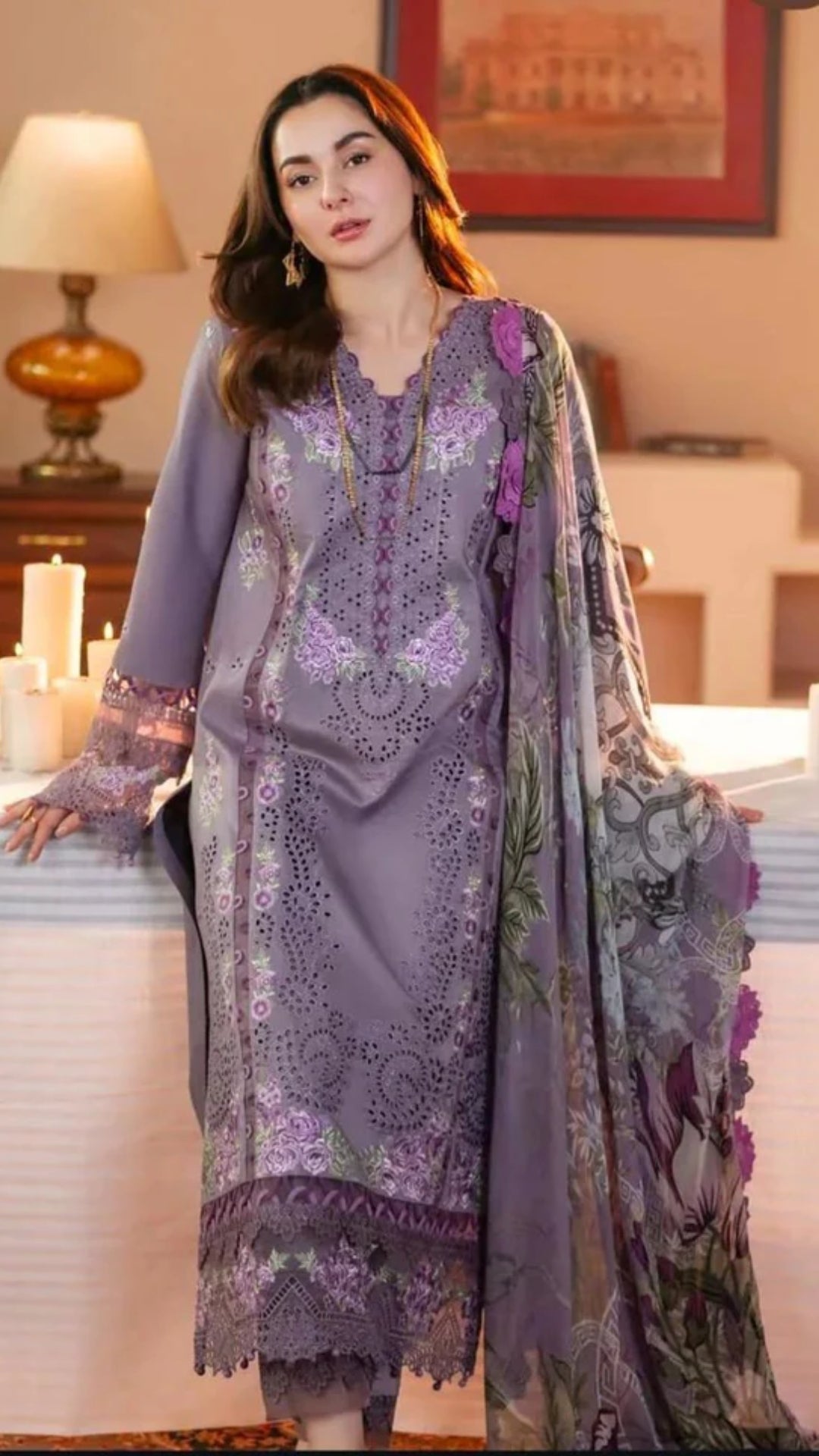 Royal Embroidery Lawn 3pc
