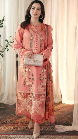 Royal Embroidery Lawn 3pc