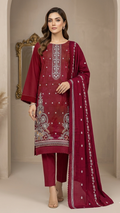 Bana Dora Embroidery Lawn 3pc