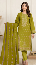 Bana Dora Embroidery Lawn 3pc