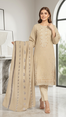 Bana Dora Embroidery Lawn 3pc