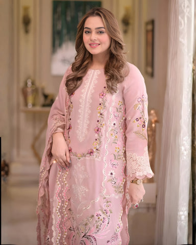 Royal Embroidery Lawn 3pc