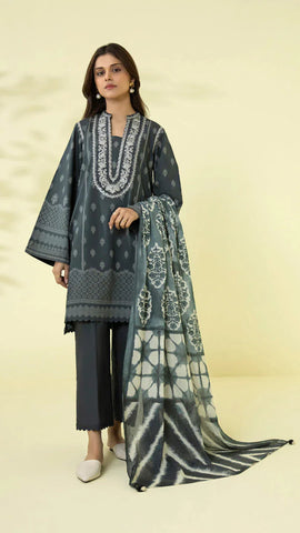 Printed lawn 3pc