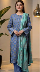 Orient Printed Lawn 3pc