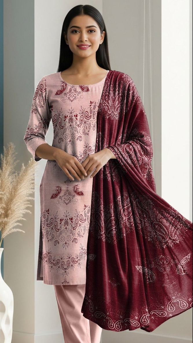 Orient Printed Lawn 3pc
