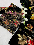 Chikankari with fancy daman 3pc lawn