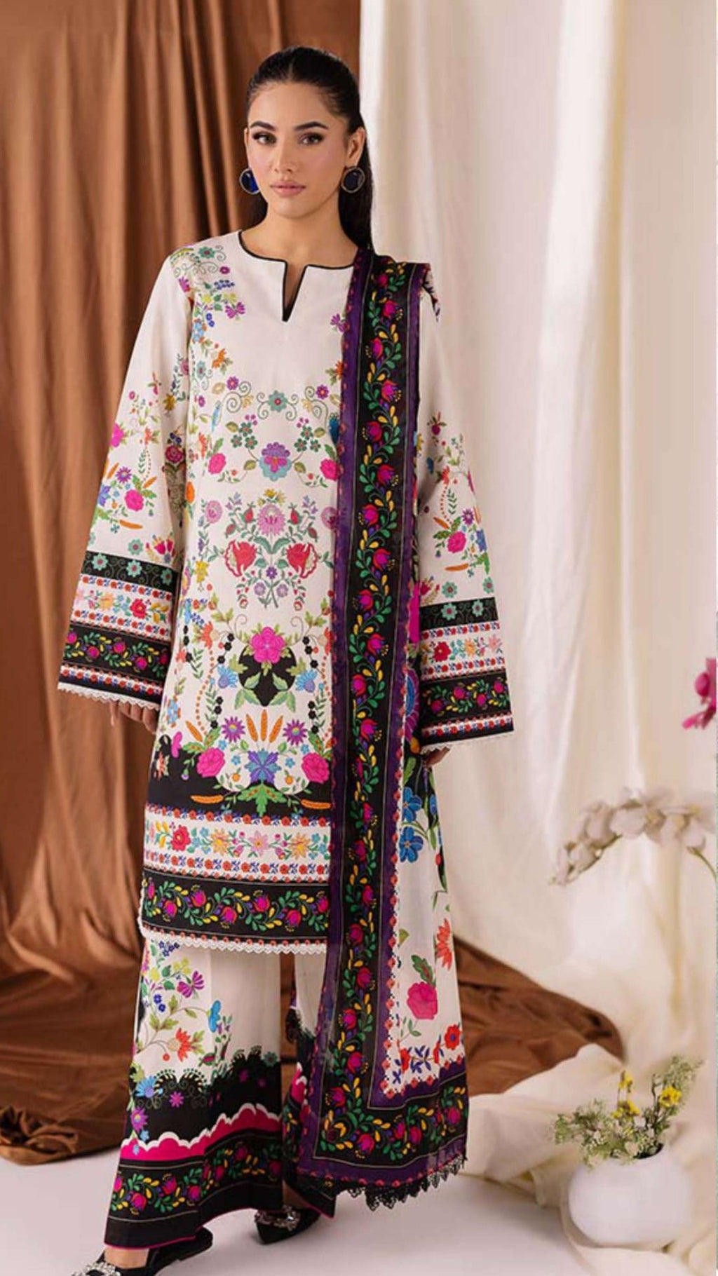 Coco By Zara Shahjahan Printed Lawn 3pc