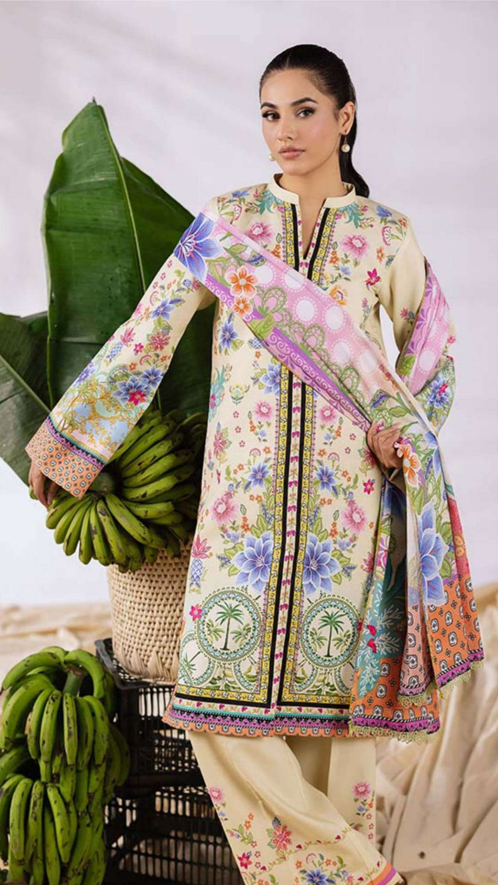 Coco By Zara Shahjahan Printed Lawn 3pc