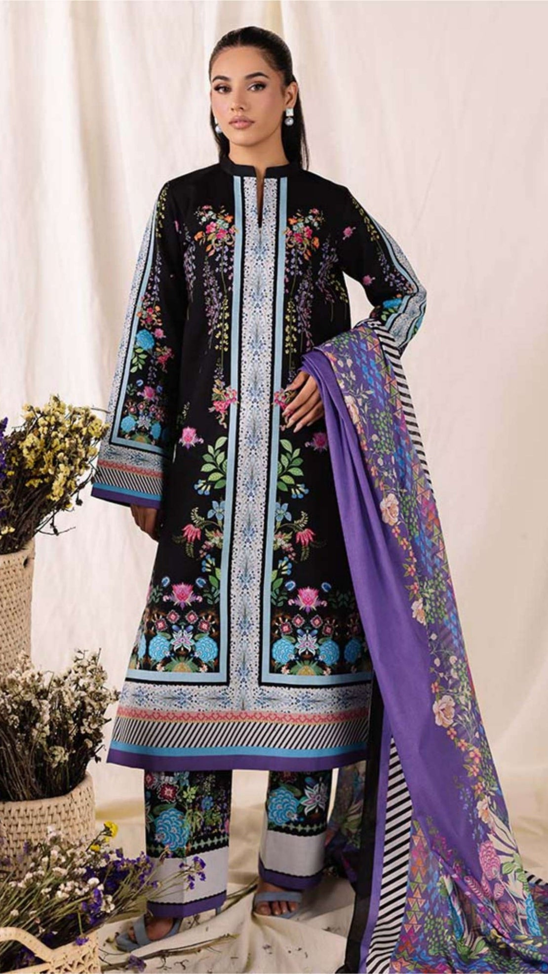 Coco By Zara Shahjahan Printed Lawn 3pc