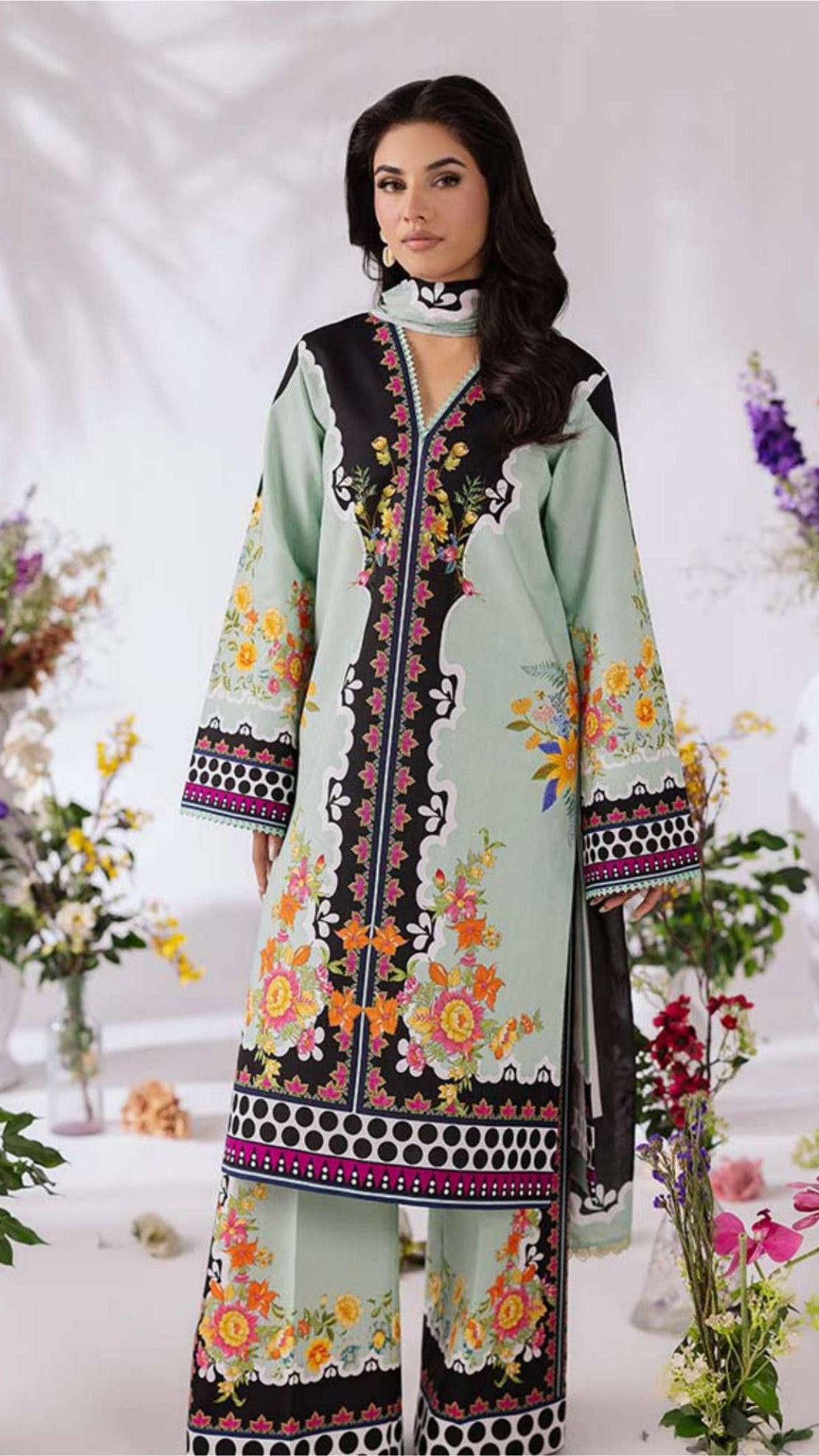 Coco By Zara Shahjahan Printed Lawn 3pc