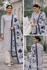 Baroque Printed Lawn 3pc