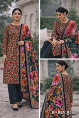 Baroque Printed Lawn 3pc