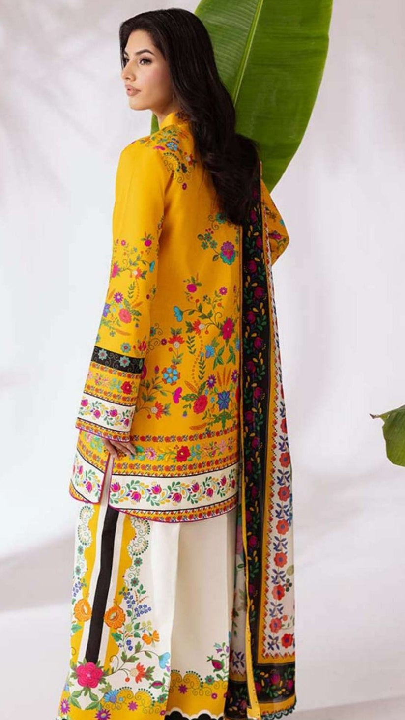 Coco By Zara Shahjahan Printed Lawn 3pc