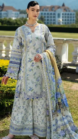 Printed lawn 3pc